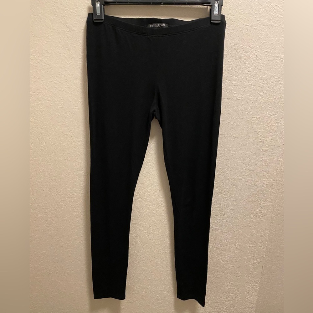 Eileen Fisher Black Leggings Size XS Petite
